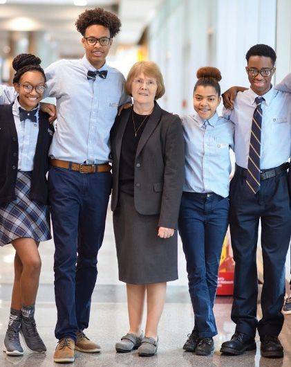Franciscan High School students